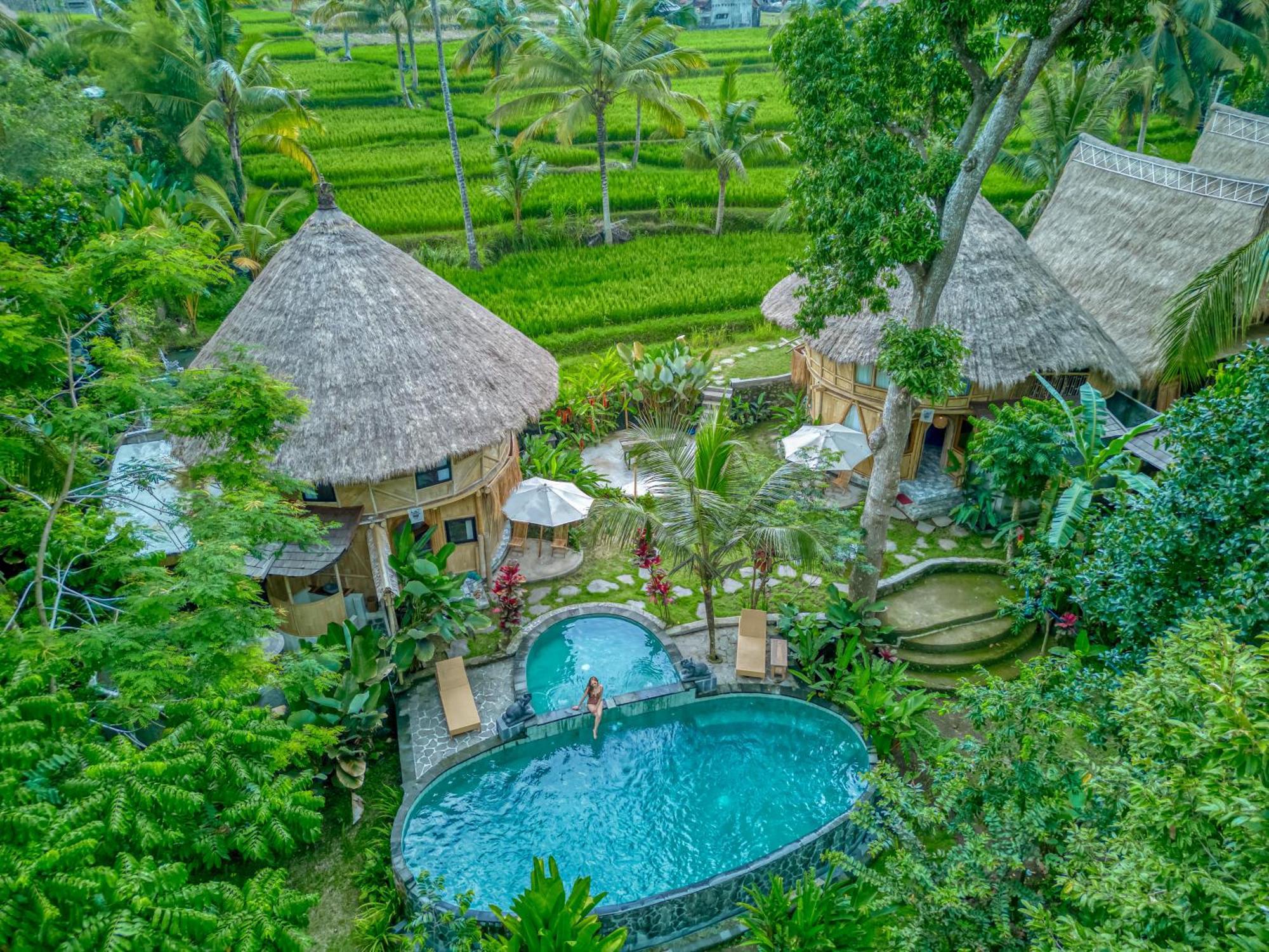 Bamboo Cabin Sanctuary By Nusantara Hospitality Ubud  Ngoại thất bức ảnh